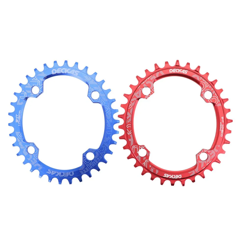 Deckas 104BCD Chainring Oval For MTB Bike 32 34 36 42 48 50 52T