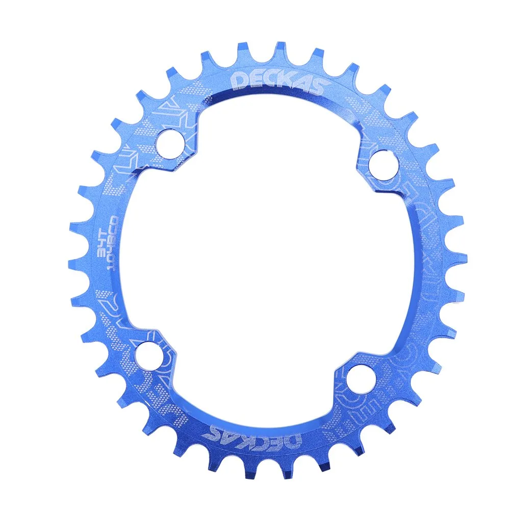Deckas 104BCD Chainring Oval For MTB Bike 32 34 36 42 48 50 52T