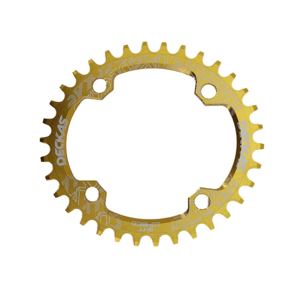 Deckas 104BCD Chainring Oval For MTB Bike 32 34 36 42 48 50 52T