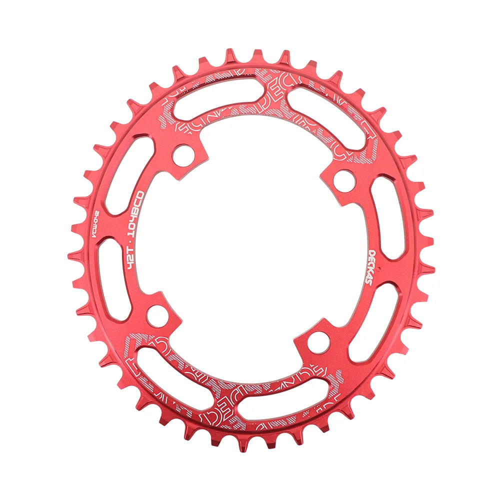 Deckas 104BCD Chainring Oval For MTB Bike 32 34 36 42 48 50 52T
