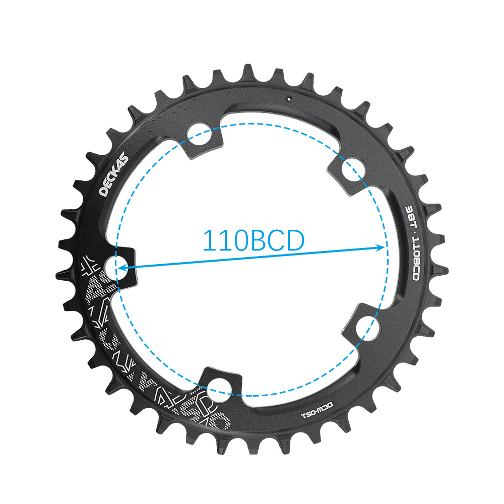 Deckas 110BCD Chainring Round Road Bike Force Red Rival s350 s900 for Sram cx gravel quarq
