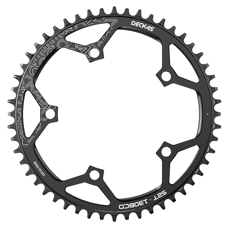 Deckas 130BCD Chainring Round for Road Bike Folding Bike Shimano 5700 6700 50 52 55 58 Tooth