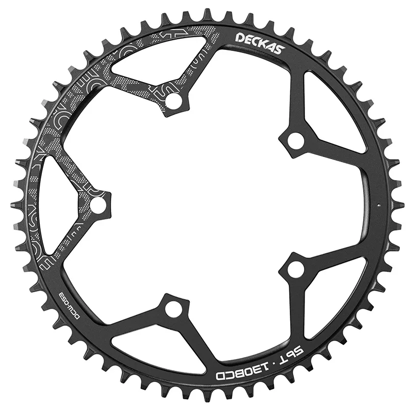 Deckas 130BCD Chainring Round for Road Bike Folding Bike Shimano 5700 6700 50 52 55 58 Tooth
