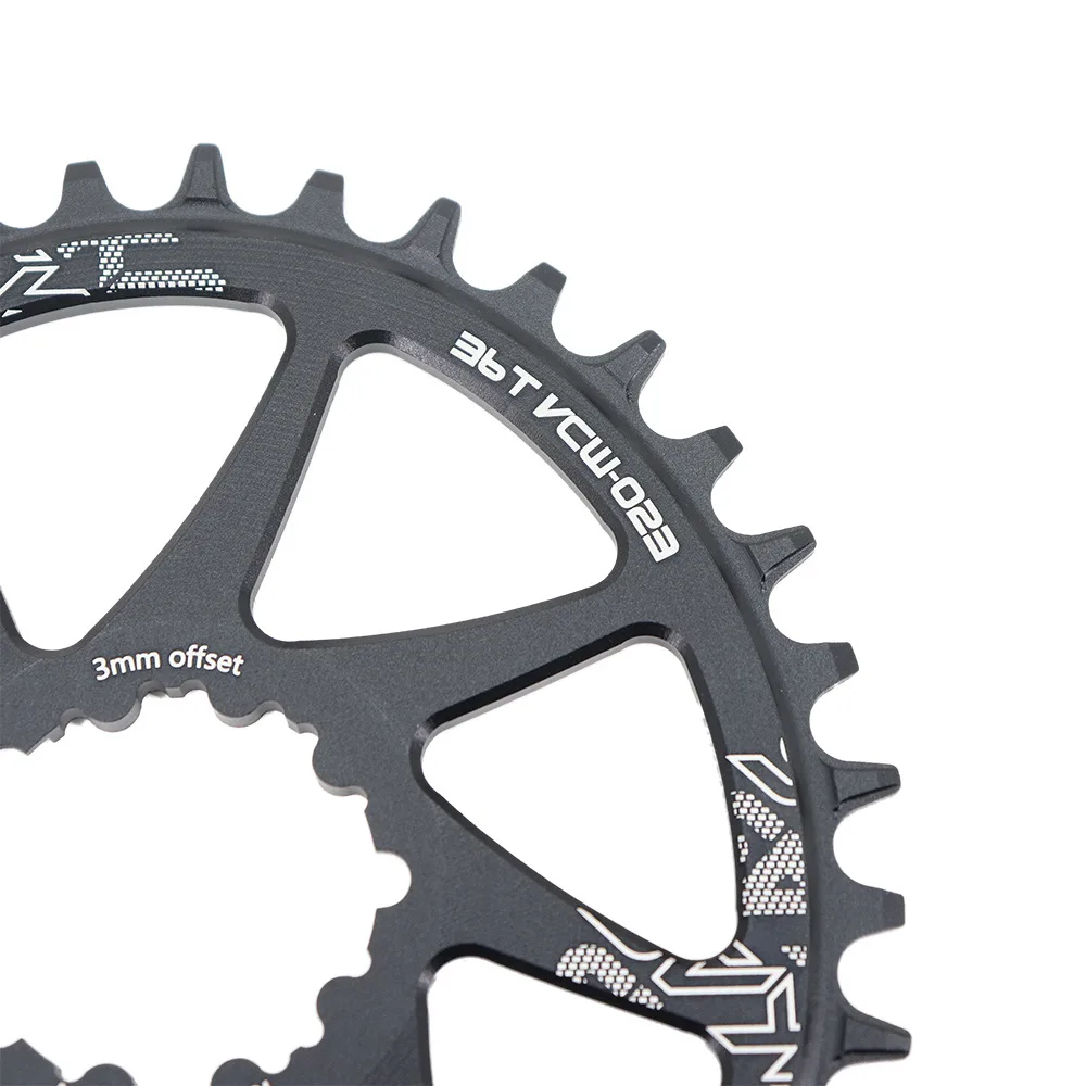 Deckas GXP Chainring 3mm Offset Oval For Sram GXP XX1 Eagle X01 X1 X0 X9 28T 30T 32T 34T 36 38 MTB
