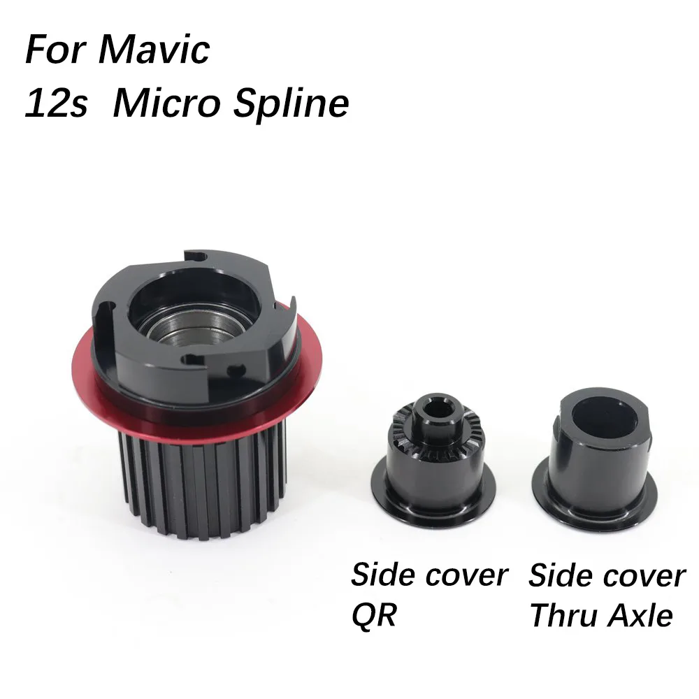 Deckas FOVNO Bike Freehub body 12s Micro Spline driver for MAVIC DT Ratchet DT Swiss i9