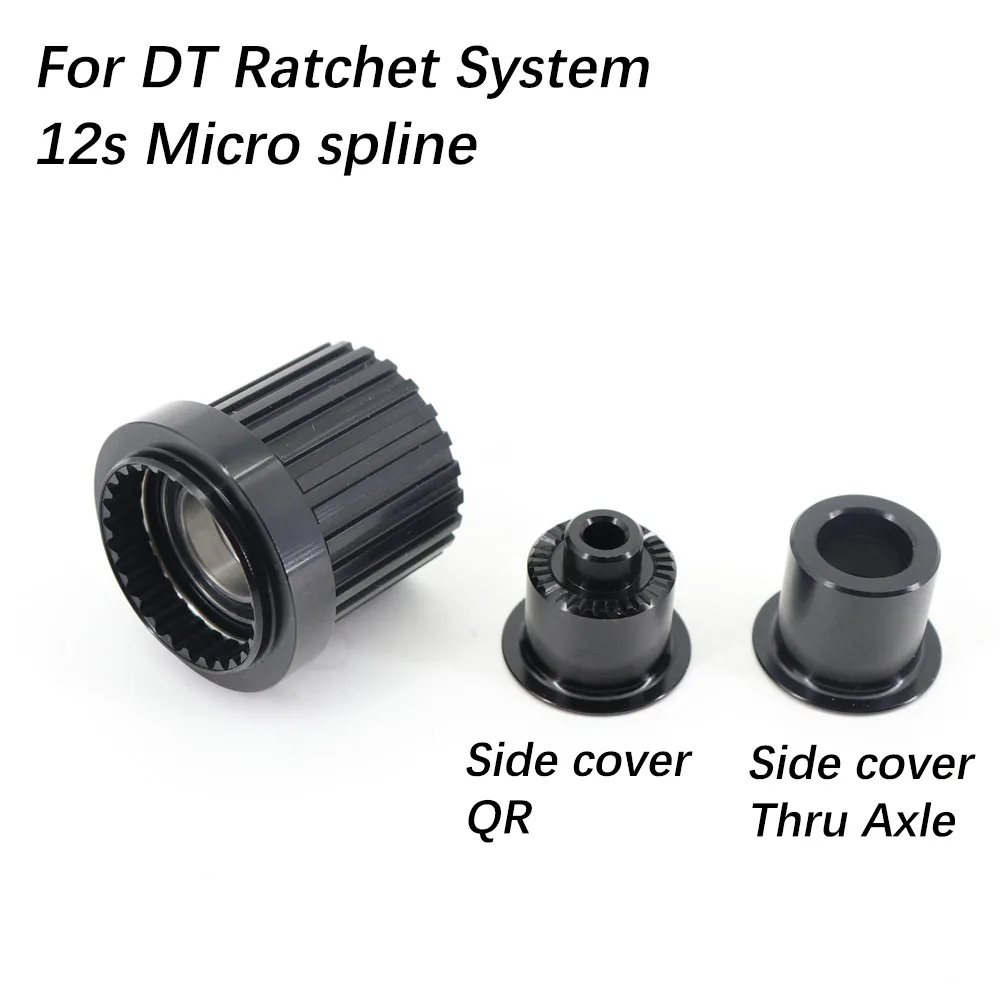 Deckas FOVNO Bike Freehub body 12s Micro Spline driver for MAVIC DT Ratchet DT Swiss i9