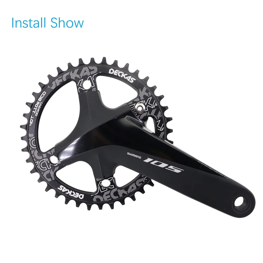Narrow Wide Single Speed Front Chainring GOLDIX Ultralight