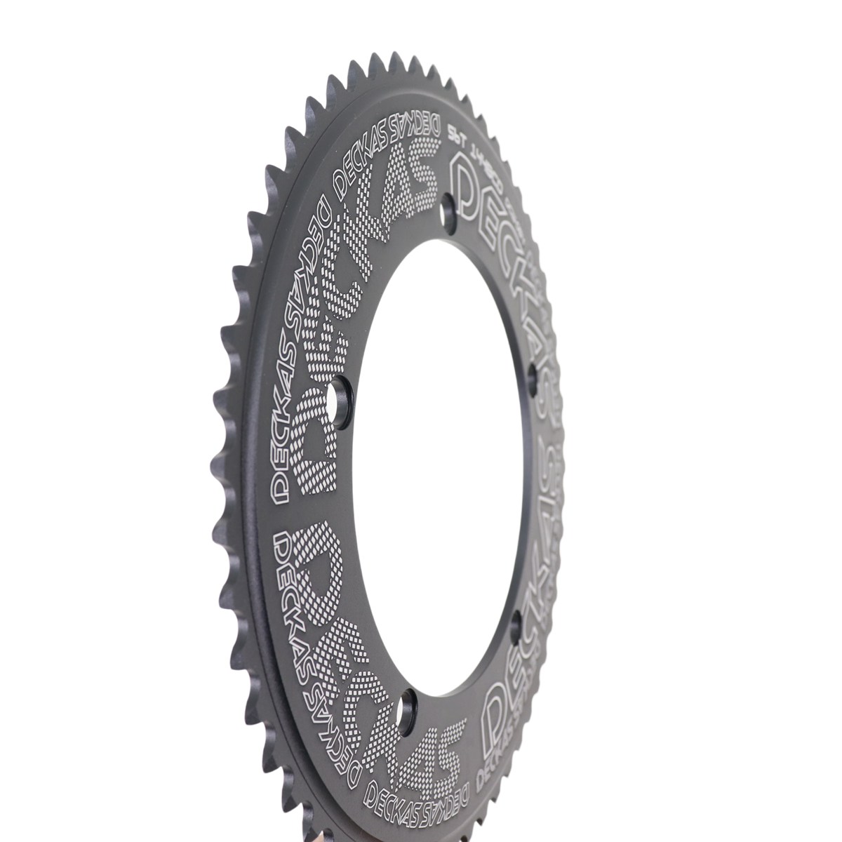 Deckas 144BCD Round Chainring Fixed Gear fixie Track Bike 44 46 48 50 52 54 56 56 58 60T Chainwheel 144 bcd Tooth 1/2*1/8