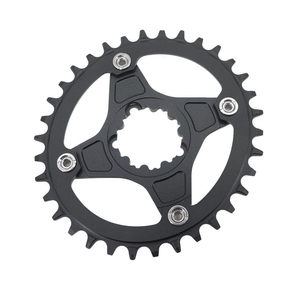 Deckas Round Oval Chainring 6mm Offset for Sram XX1 Eagle X01 GX X1 X0 X9 DM 32T 34T 36 38 MTB Road Bike Direct Mount